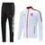Conjunto Flamengo 21/22 Branca - Adidas - Com Fecho