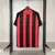 Camisa Retrô Milan Adidas 2008/09 Masculino Vermelha e Preta - comprar online