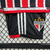 Kit Infantil São Paulo 23/24 - Preto/Vermelho - TAVARES COMPANY