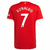 Camisa Manchester United I 21/22 Adidas - Vermelho - Ronaldo #7 na internet