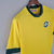Camisa Retrô 1970 Seleção Brasileira I Masculina - Amarelo e Verde - TAVARES COMPANY