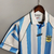 Camisa Seleção Argentina Retrô 1997-1998 Azul e Branca - Adidas - TAVARES COMPANY