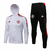 Conjunto Manchester United 21/22 Branca - Adidas - Com Capuz