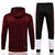 Conjunto PSG 21/22 Vinho e Preto - Jordan - Com Fecho e Capuz - comprar online