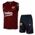 Conjunto Regata Barcelona - Vinho e Preto