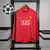 Camisa Retrô Manchester United Manga Longa Nike 2007/08 Masculino Vermelho - TAVARES COMPANY