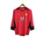 Camisa Retrô Manchester United Manga Longa Nike 2004/06 Masculino Vermelho
