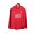 Camisa Retrô Manchester United Manga Longa Nike 2007/08 Masculino Vermelho