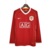 Camisa Retrô Manchester United Manga Longa Nike 2006/07 Masculino Vermelho