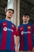 Camisa Barcelona Home 23/24 s/n° Torcedor Masculino - Azul e Grená na internet
