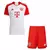 Conjunto Infantil Bayern de Munique Home 23/24 - Branco
