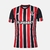 Camisa São Paulo Away 24/25 s/n° New Balance Reebok Masculina - Preta, Vermelha e Branca