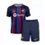 Conjunto Infantil Barcelona Home 22/23 - Azul e Grená