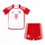 Conjunto Infantil Bayern de Munique Home 23/24 - Branco na internet