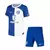 Conjunto Infantil Atlético de Madrid Away 23/24 - Azul e Branco