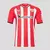 Camisa Athletic Bilbao Home 23/24 s/n° Torcedor Masculina - Vermelho e Branco