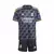Conjunto Infantil Real Madrid Away 23/24 - Preto na internet