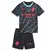 Conjunto Infantil Manchester City Third 23/24 - Preto
