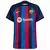 Camisa Barcelona Home 22/23 s/n° Torcedor Masculino - Azul e Grená