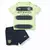 Conjunto Infantil Manchester City Third 22/23 - Verde - comprar online