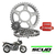 Kit Transmissão Twister 250 2001 até 2008 Corrente Com retentor Scud