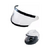 Viseira Capacete Hgf-t4 Cristal C/ Suporte 0,8mm Polivisor