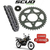 Kit Transmissão Yamaha Crosser150 Corrente Com Retentor Aço1045 Scud