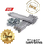 2 Jogos de Raio INOX Dianteiro Traseiro Biz 3,2mm DDL