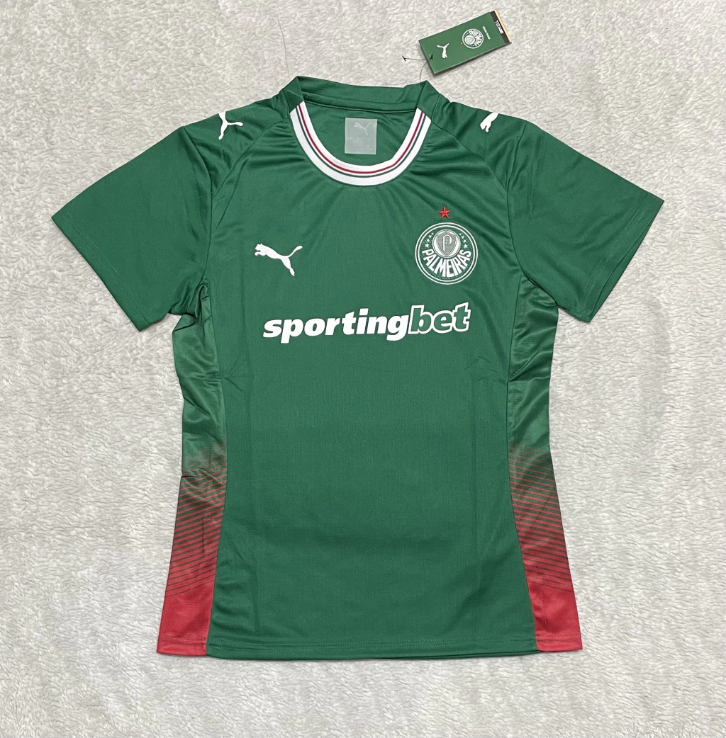 Camisa Palmeiras I 26/27 - Torcedor Puma Feminina - Verde