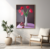 Quadro Decorativo Jarro de Flores - comprar online