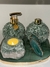 KIT LAVABO COM DIFUSOR E SABONETEIRA DE QUARTZO VERDE, PLATTER, PORTA VELA E BORBOLETA - comprar online