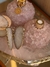 KIT LAVABO COM DIFUSOR E SABONETEIRA DE QUARTZO ROSA, PLATTER, PORTA-VELA E BORBOLETA na internet
