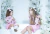 Filha - conjunto short saia e camisa - Tunica Kids
