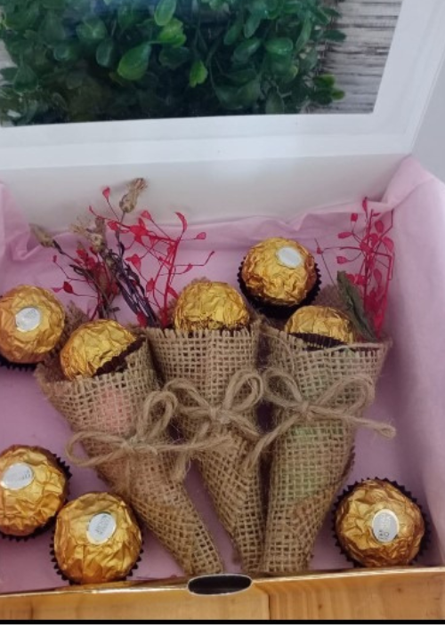 Exquisita presentación Ferrero Rocher