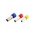 50 Terminales de punta tipo ferrules amarillas para 12 AWG
