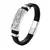 Pulseira Masculina GZTANGZHOU – Couro Legítimo e Aço com Fecho Magnético - comprar online