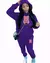 Conjunto Feminino FUXIONGFU – Estilo Casual Outono/Inverno com Estampa Letter & Borboleta - clickprimer