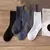 Kit 5 Pares de Meias Masculinas Térmicas – Conforto, Estilo e Durabilidade em Todas as Estações! - clickprimer