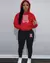 Conjunto Feminino FUXIONGFU – Estilo Casual Outono/Inverno com Estampa Letter & Borboleta - loja online