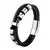 Pulseira Masculina JIAYUPENG – Couro Trançado com Fecho Magnético e Estilo Moderno - loja online