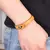 Pulseira Masculina e Feminina Jiayiqi – Couro Genuíno com Design Clássico na internet