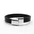 Pulseira Masculina e Feminina Jiayiqi – Couro Genuíno com Design Clássico - clickprimer