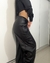 Pant Engomado Cargo Negro - comprar online