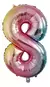 PRECIO X 5 UNIDADES IGUALES. GLOBO 16 PULGADAS MULTICOLOR - Luzdelunaglobos