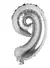 PLATA 16 PULGADAS PRECIO X 5 unidades - Luzdelunaglobos