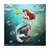 Ariel and Flounder - Master Craft - The Little Mermaid - Beast Kingdom - comprar online