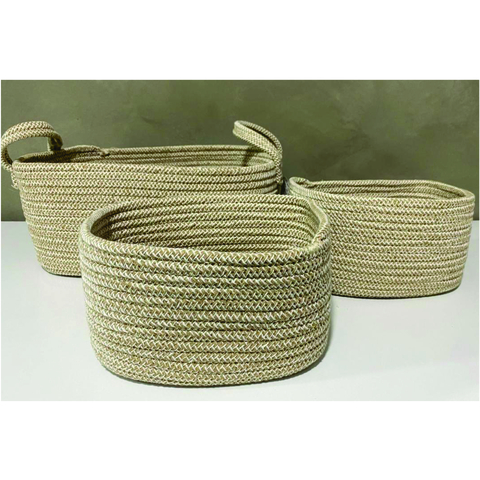 CONJUNTO CESTOS EM ALGODÃO - comprar online
