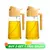 500ml garrafa vazia de óleo 2 em 1 spray &amp; pourer recipiente de óleo de pl