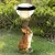 Lâmpada solar para gato e cachorro, cachorro, criatividade de coelho, estátua, - comprar online