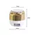 Dispensador de Plástico Pet Arroz e Grão, Recipiente para Comida, Grão Balde, - Magazine Store